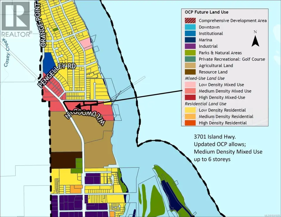 New OCP allows to rezone to Medium Density Mixed use Up to 6 Storey