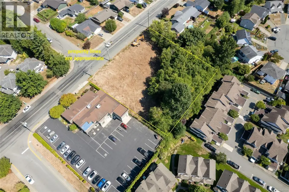Property lines in yellow are approximate