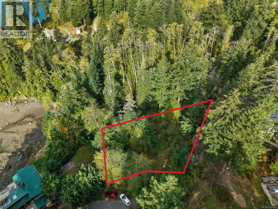 0.48 acre partial ocean view vacant lot, overlooking Gowlland Harbour!  Please note red lot lines are approximate.